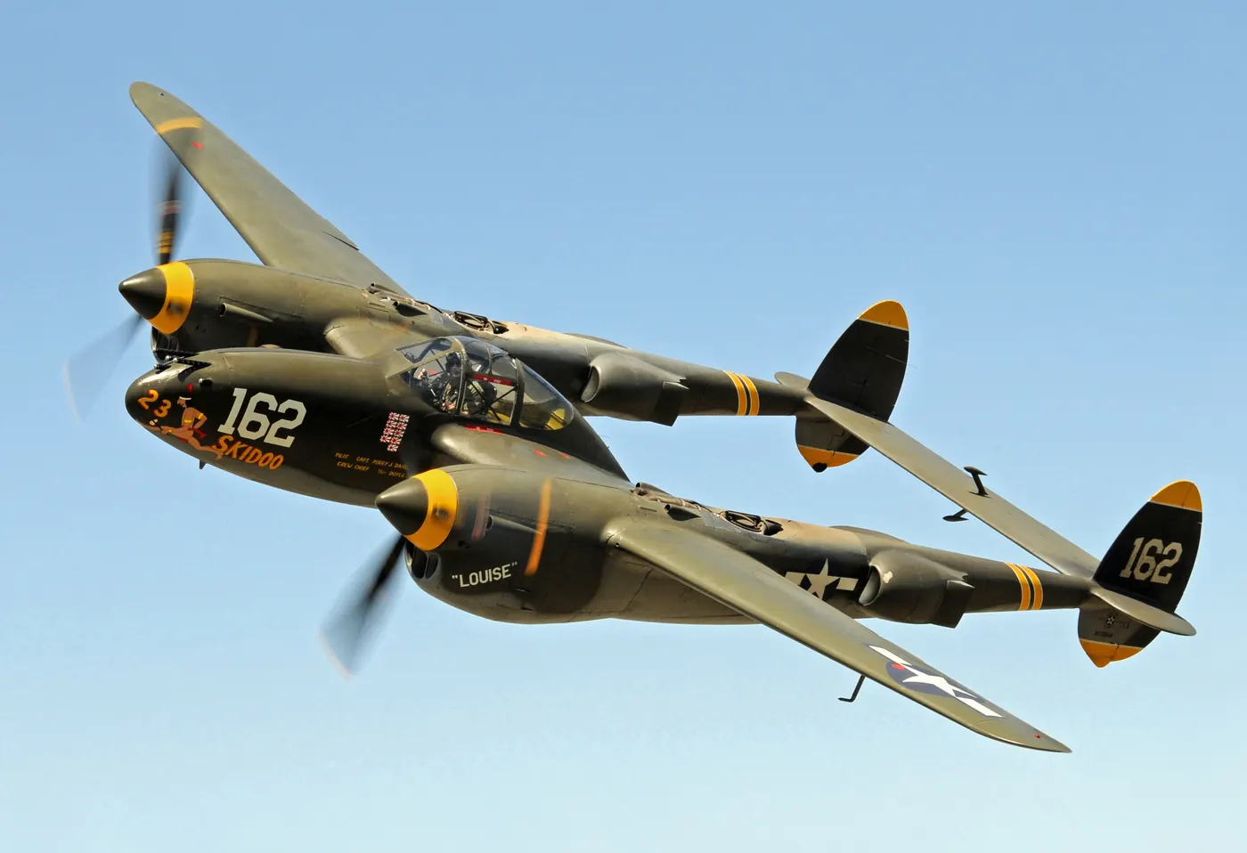 Lockheed P-38 Lightning çift motorlu avcı