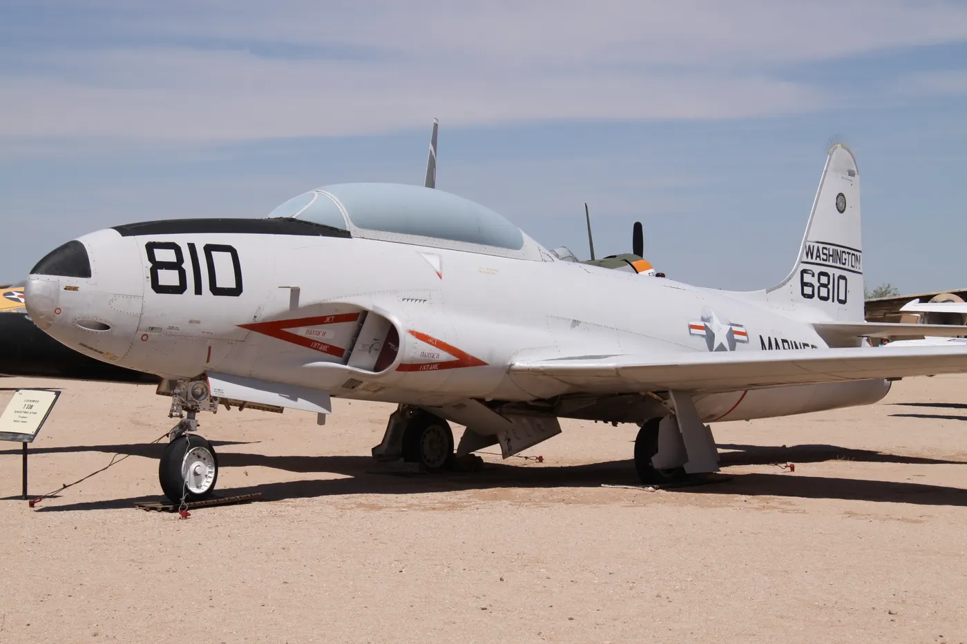 Lockheed T-33B eğitim uçağı
