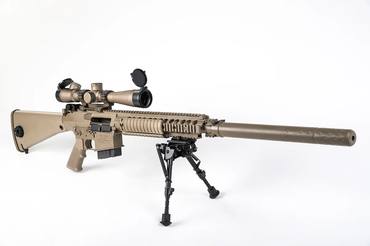 ABD Ordusu'nda hizmete giren M110 Semi-Automatic Sniper System tüfeği
