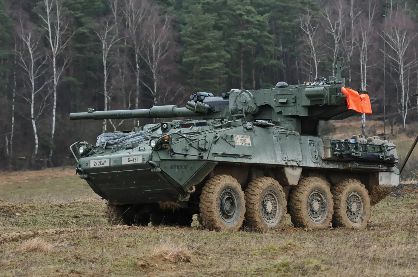 M1128 mobil silah sistemi