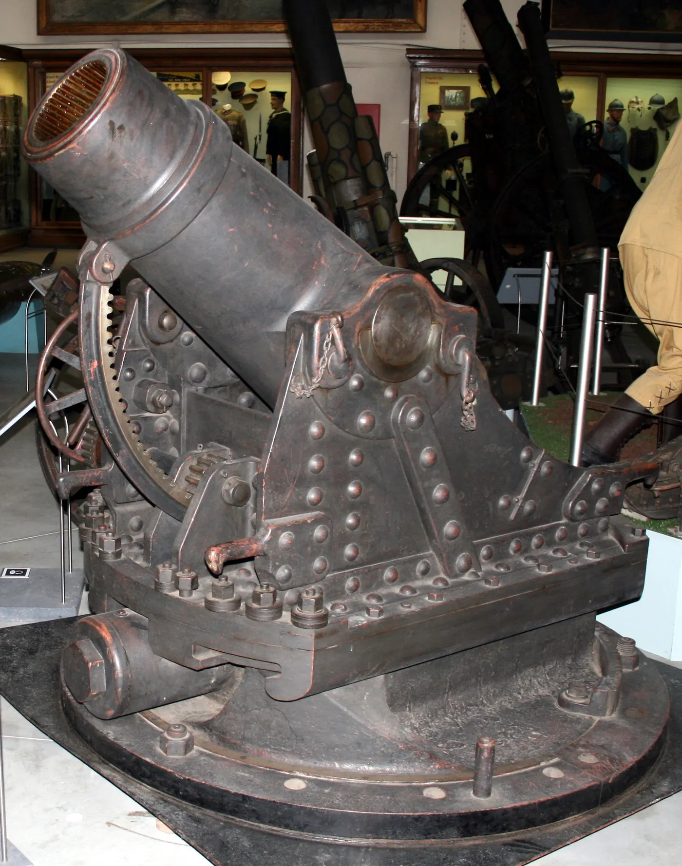 M1894 210mm Belgian mortar