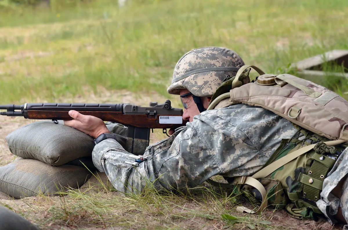 ABD M14 Ulusal Match tüfek modeli