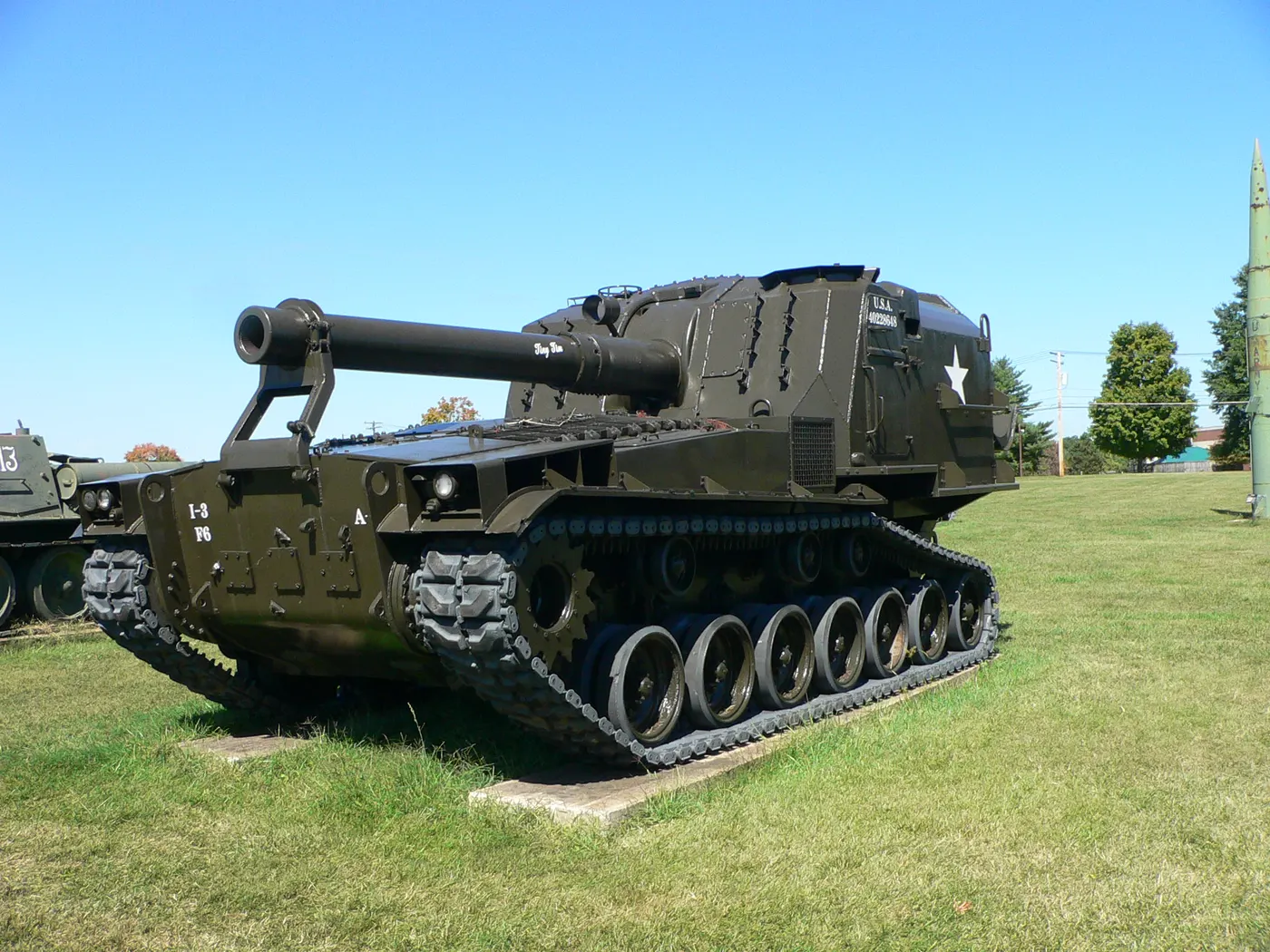 M55 self-propelled howitzer