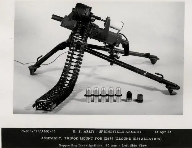 M75 grenade launcher