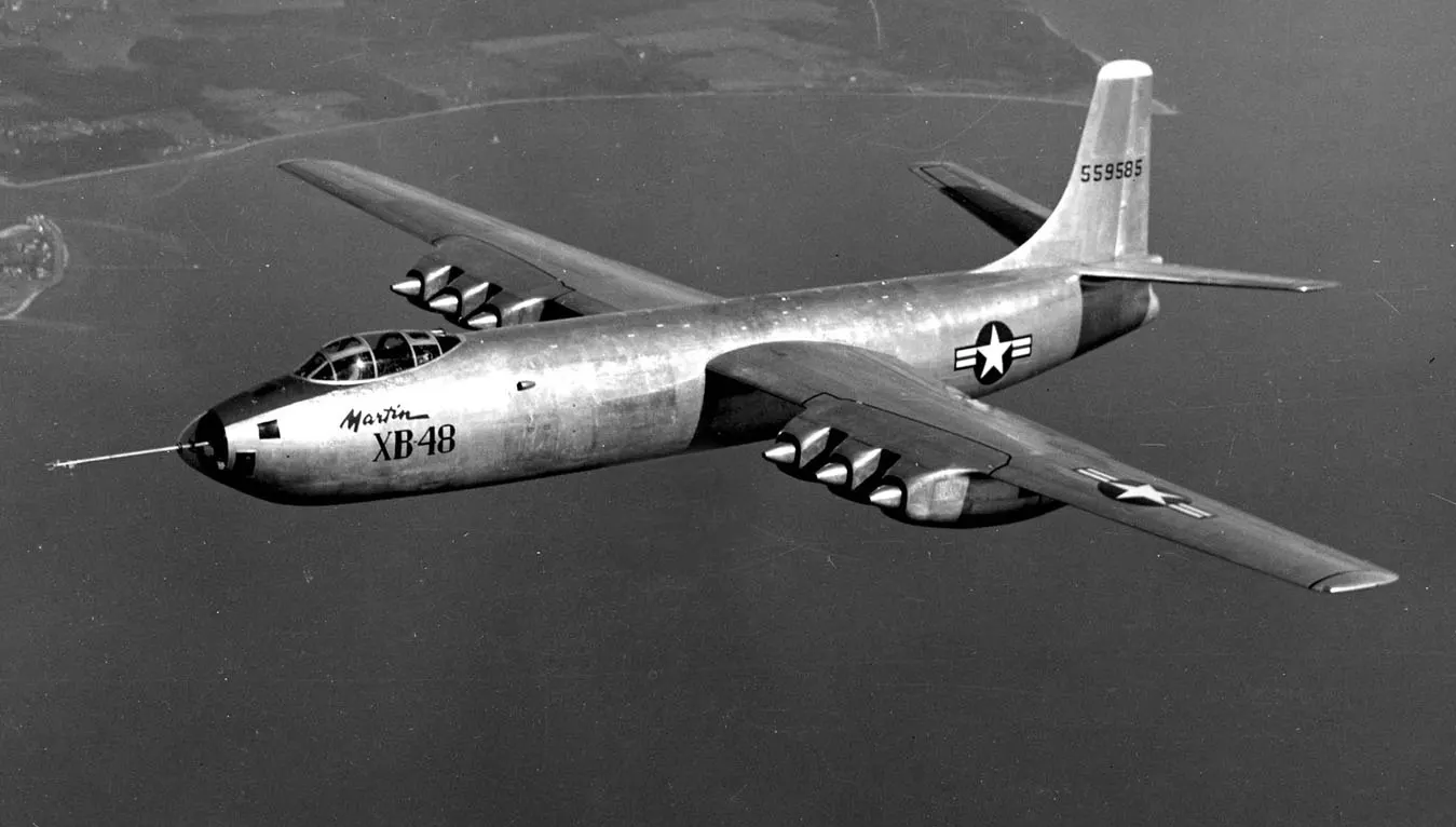 XB-48 jet bombardıman prototipi
