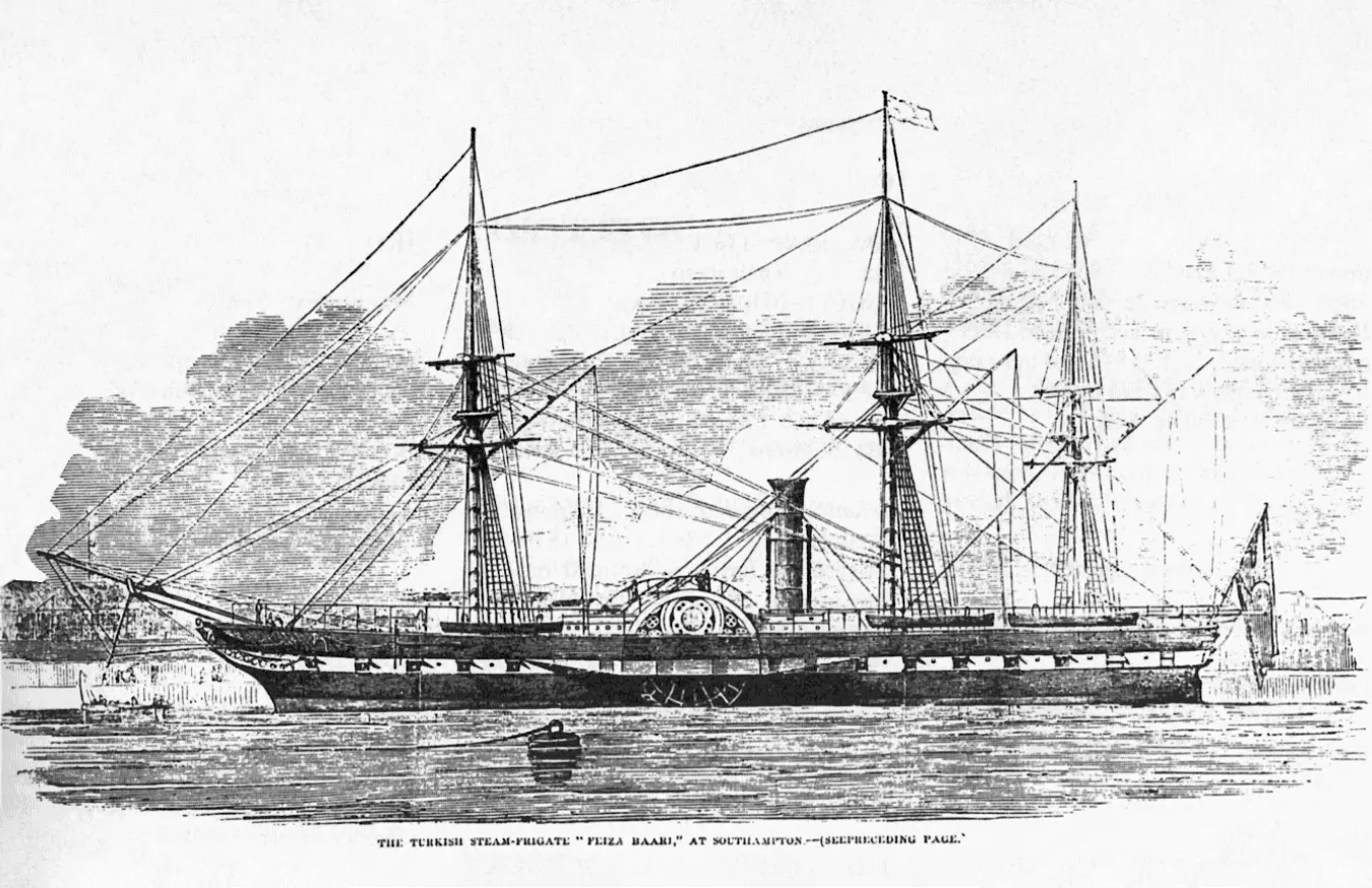Mecidiye-class paddle frigate