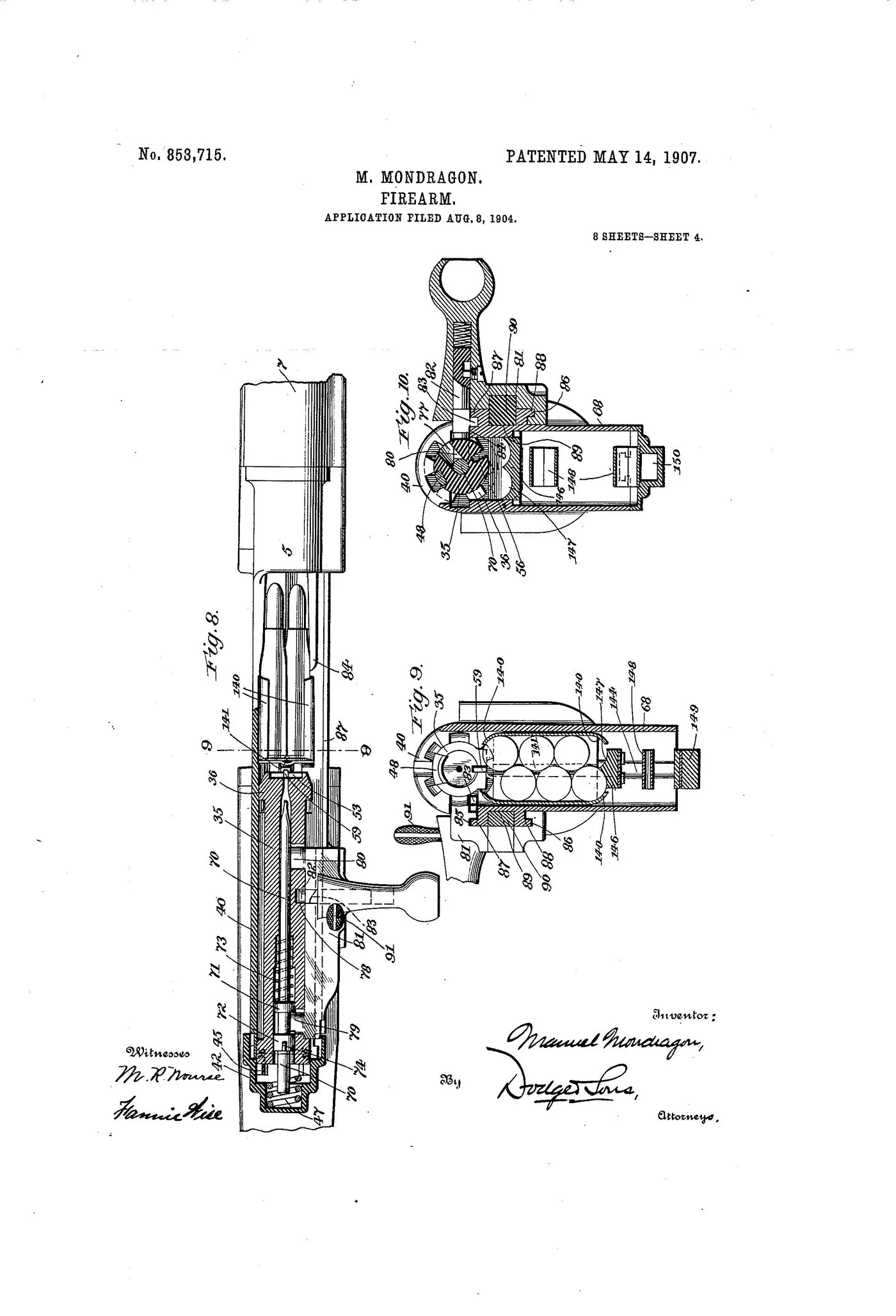 Mondragón rifle