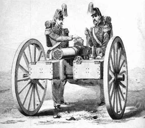 Montigny machine gun