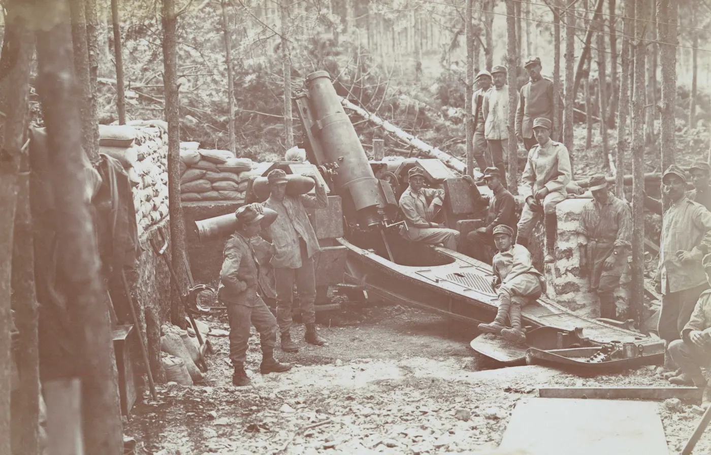Mortaio da 210/9 modello 1914 Obüsü