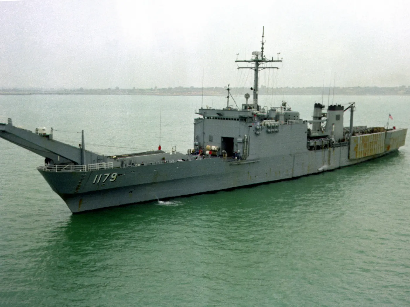 Newport-class tank landing ship