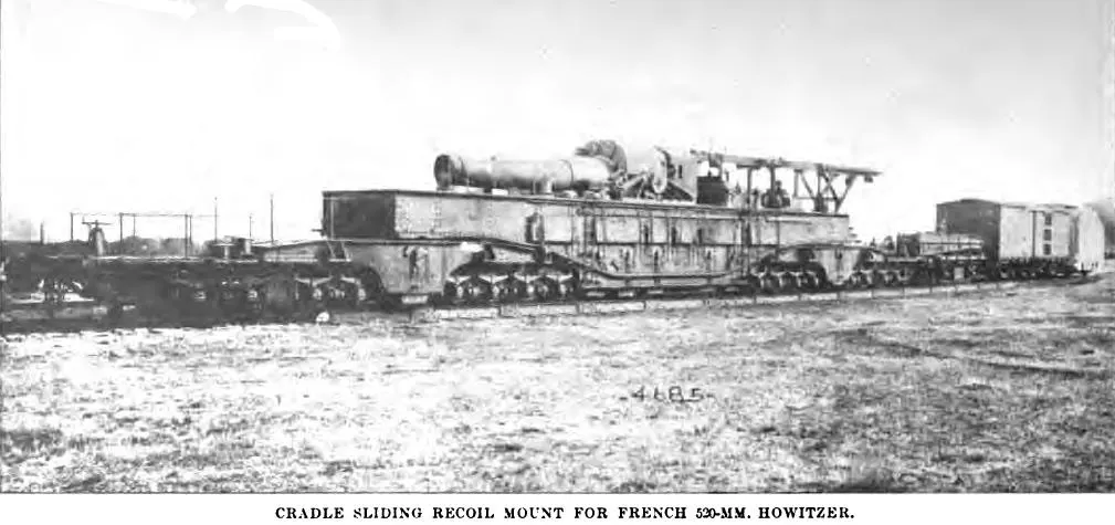 Obusier de 520 modèle 1916 ağır havan