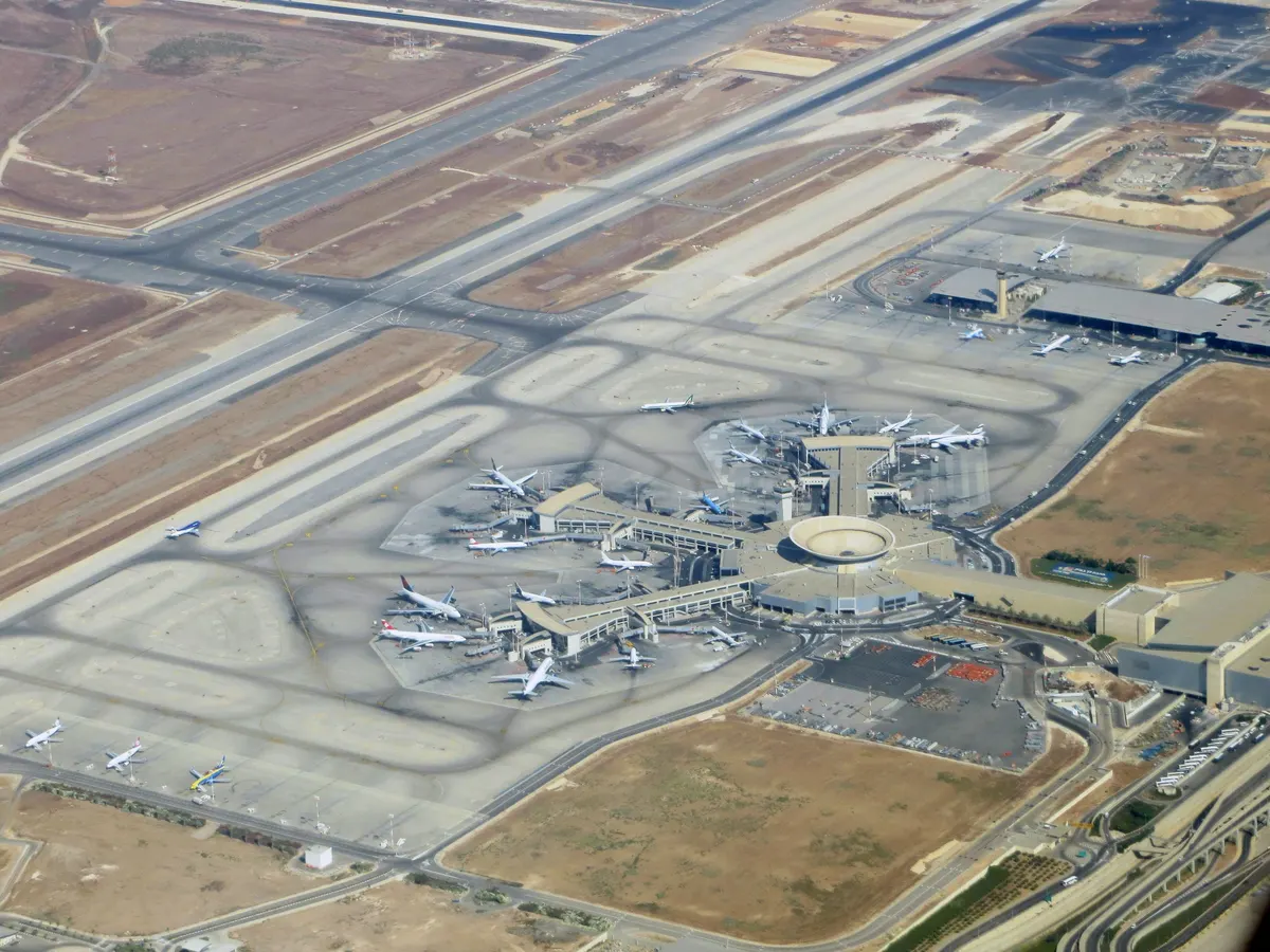 Ben Gurion International Airport terminal building