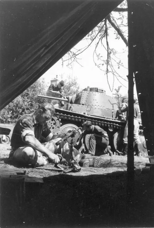 Panzer 38(t)E hafif tankı