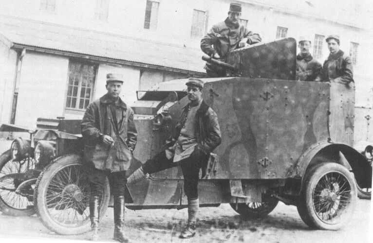 Peugeot armored car