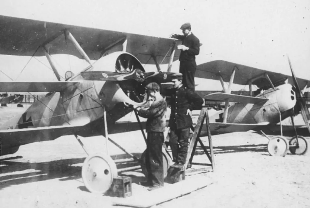 Pfalz Dr.II üç kanatçık avcı