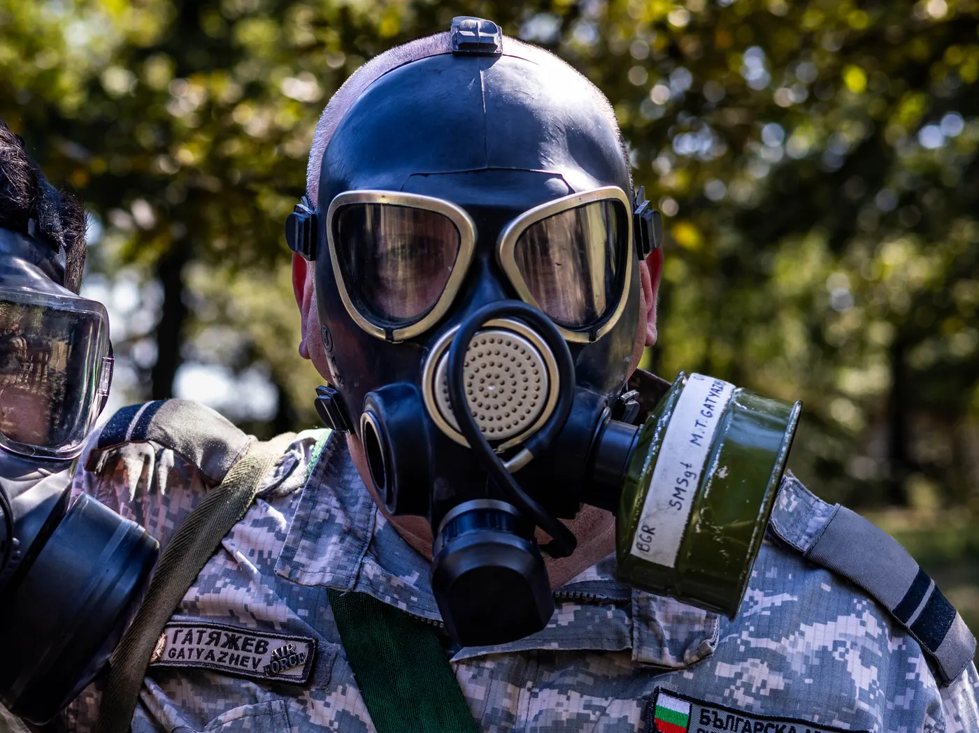 PMK gas mask
