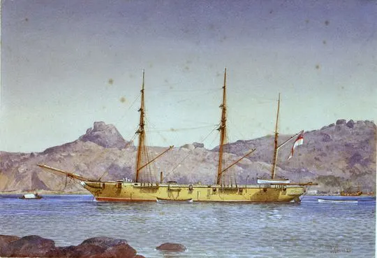 Racer-class screw sloop