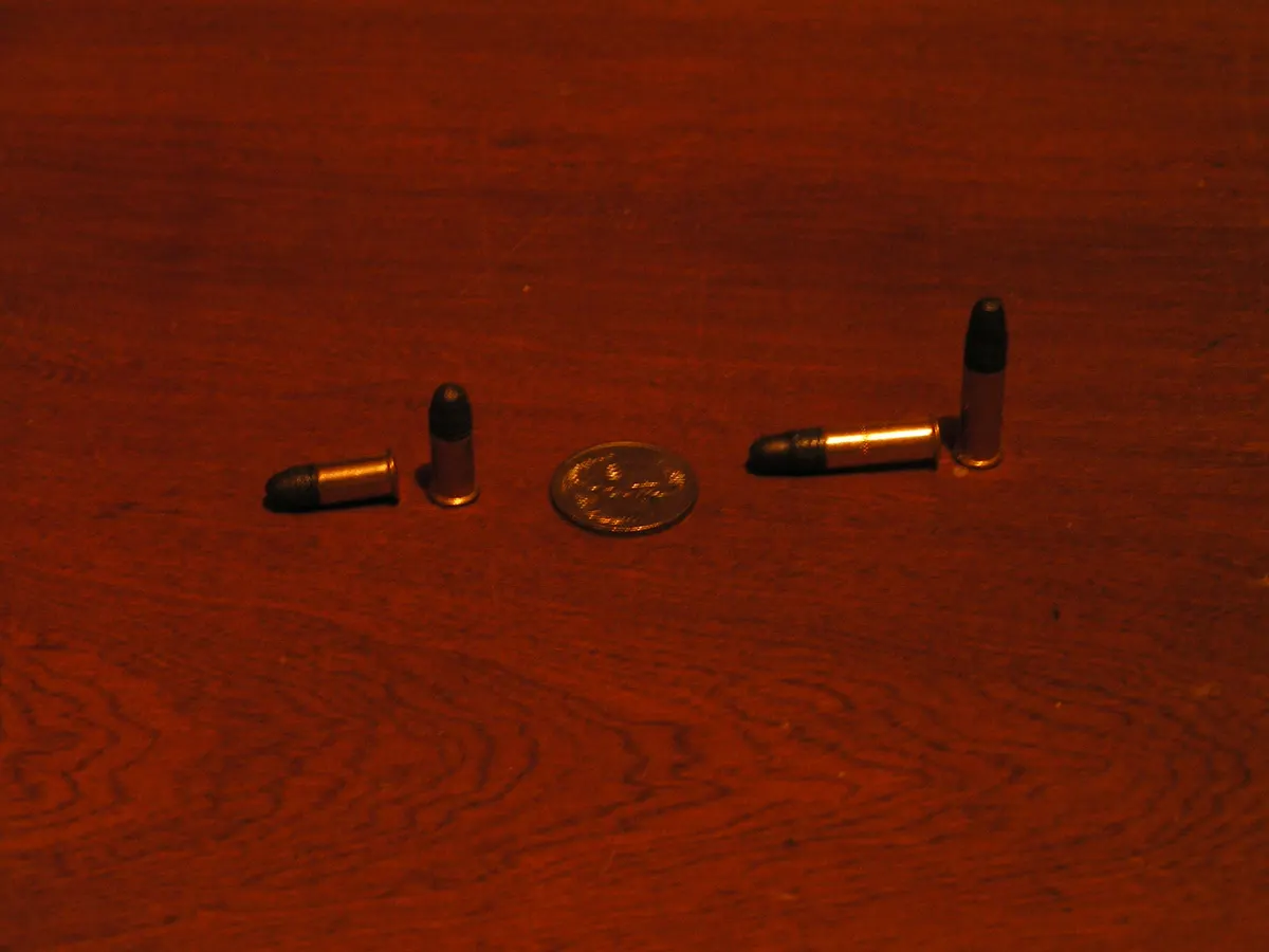 .22 Long Rifle kalibreli çıkartılabilir şarjör
