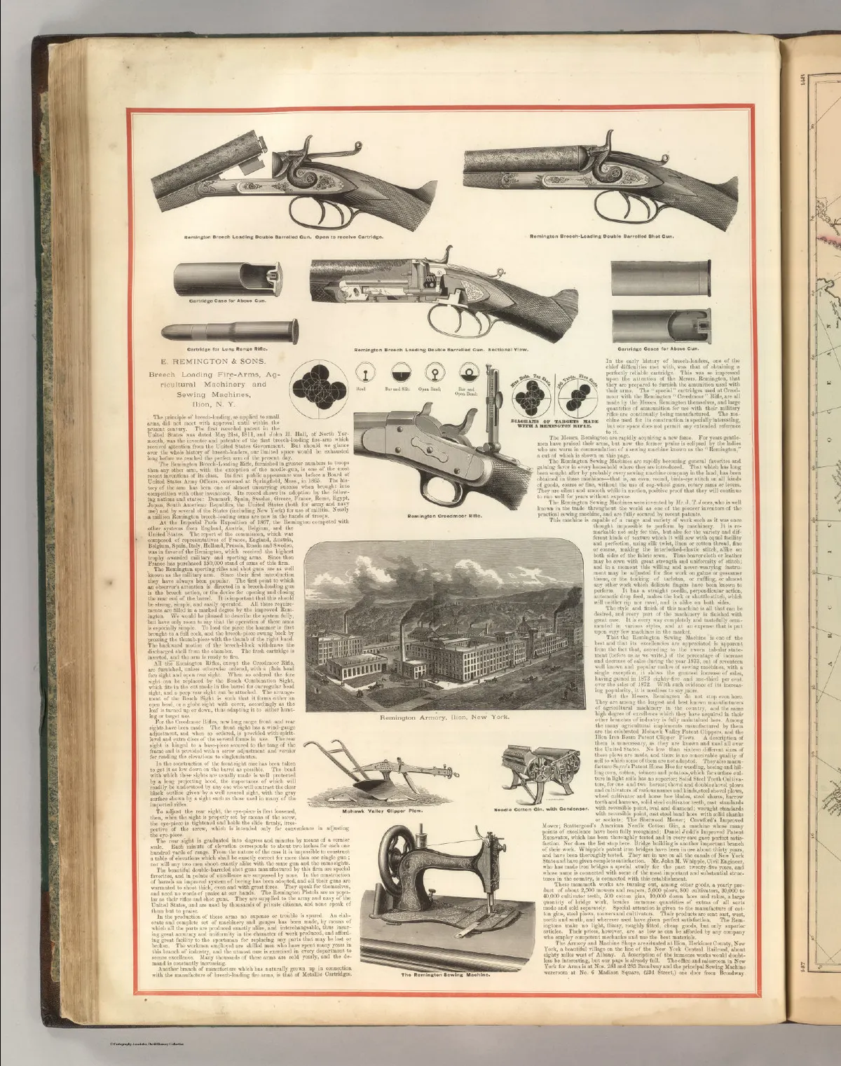 Ilion, New York'taki Remington Arms silah fabrikası binası