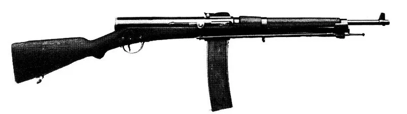 Ribeyrolle 1918 makineli karabina