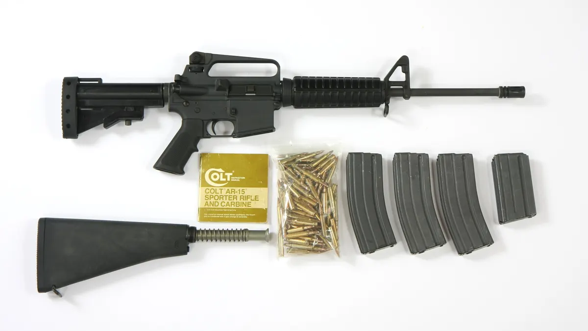 STANAG deseninde 5.56 mm çıkarılabilir kutu şarjörü