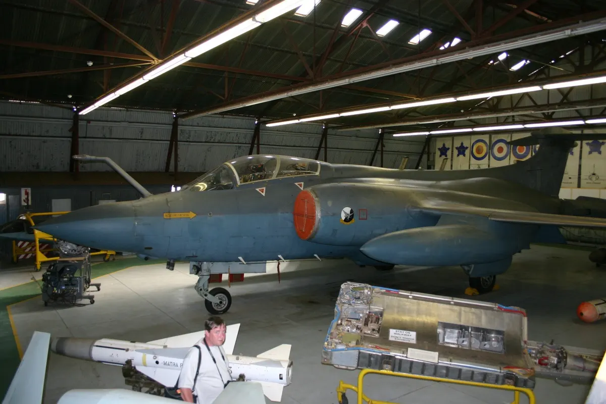 Blackburn Buccaneer bomber in South African Air Force markings