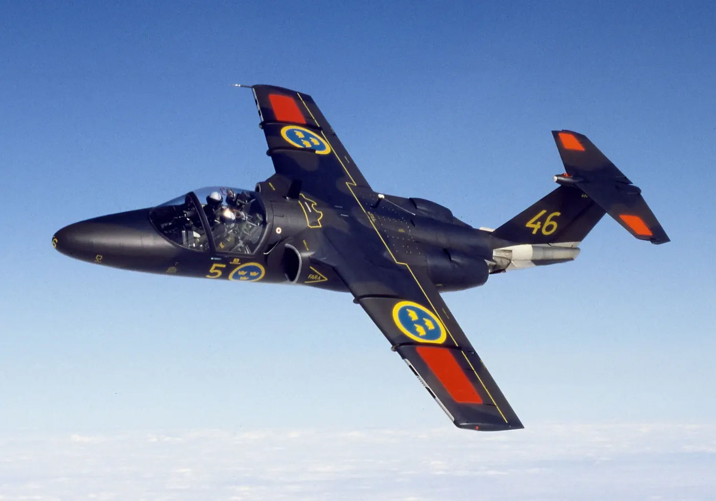 Saab 105 eğitim
