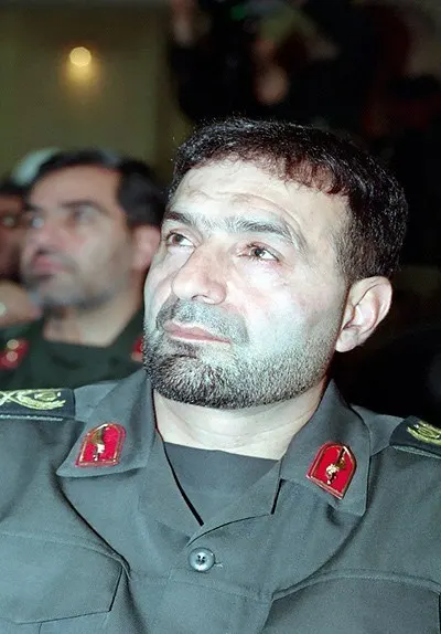 Portrait of Hassan Tehrani Moghaddam, Iranian missile program commander