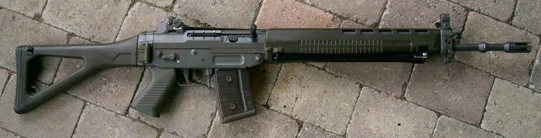 SIG SG 550 Swiss Army service rifle