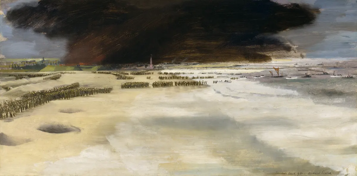 Dunkirk evacuation beach 1940