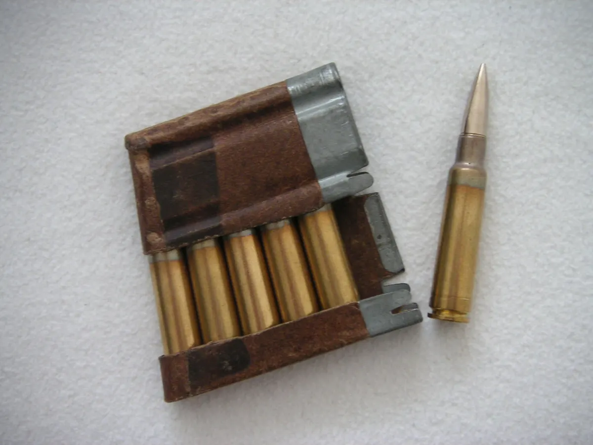 7.5x55mm GP11 İsviçre askeri tüfek fişekleri