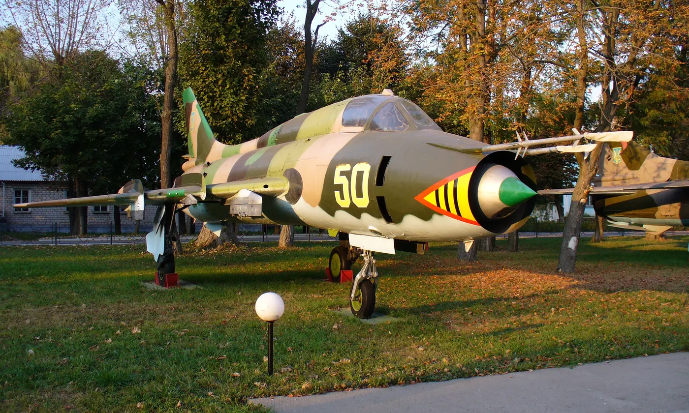 Su-17M3 Sovyet saldırı uçağı