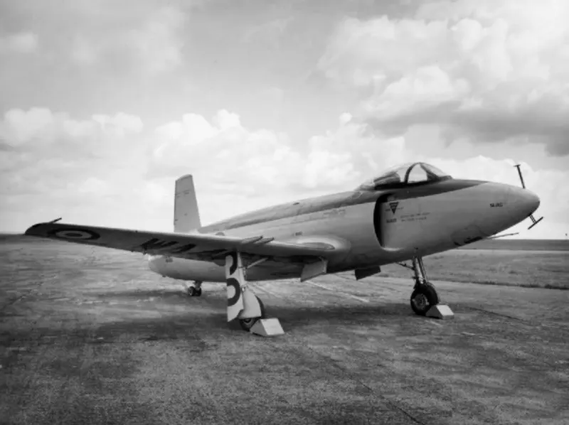 Supermarine Attacker jet avcısı