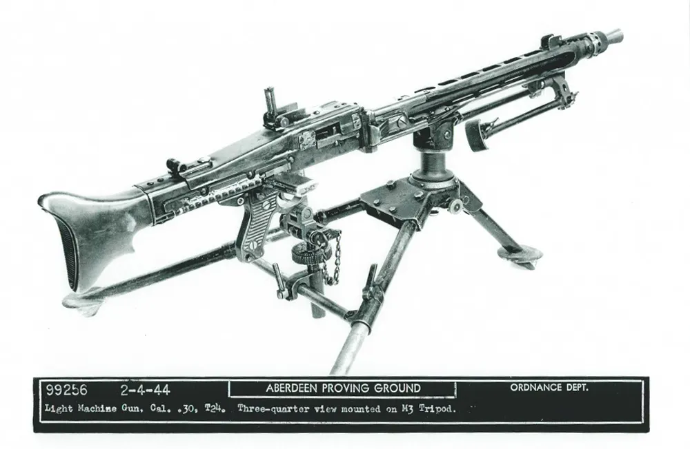 T24 machine gun