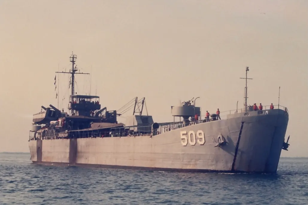 Teluk Langsa-class tank landing ship