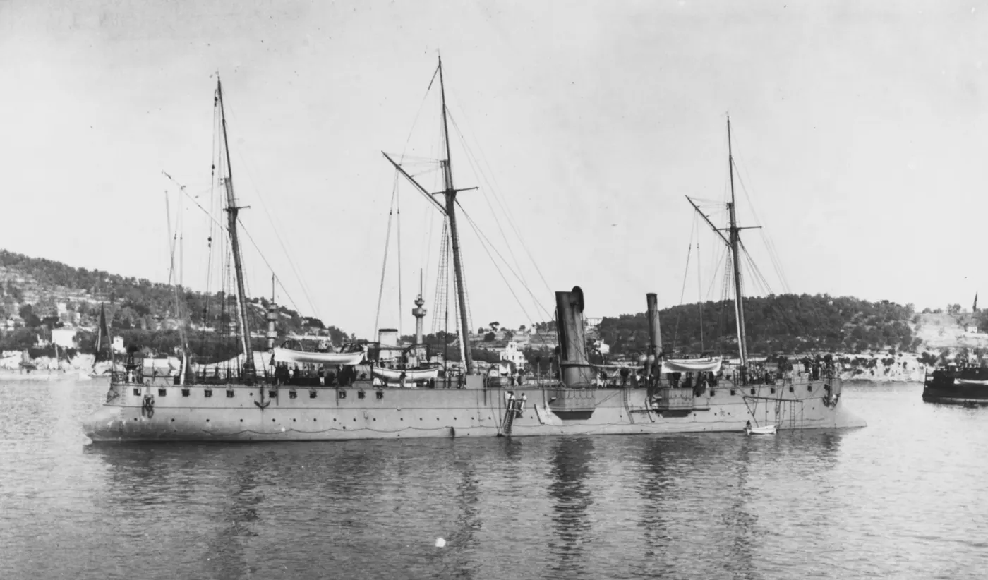 Troude-class protected cruiser