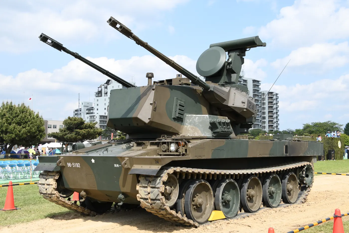 Type 87 self-propelled anti-aircraft gun