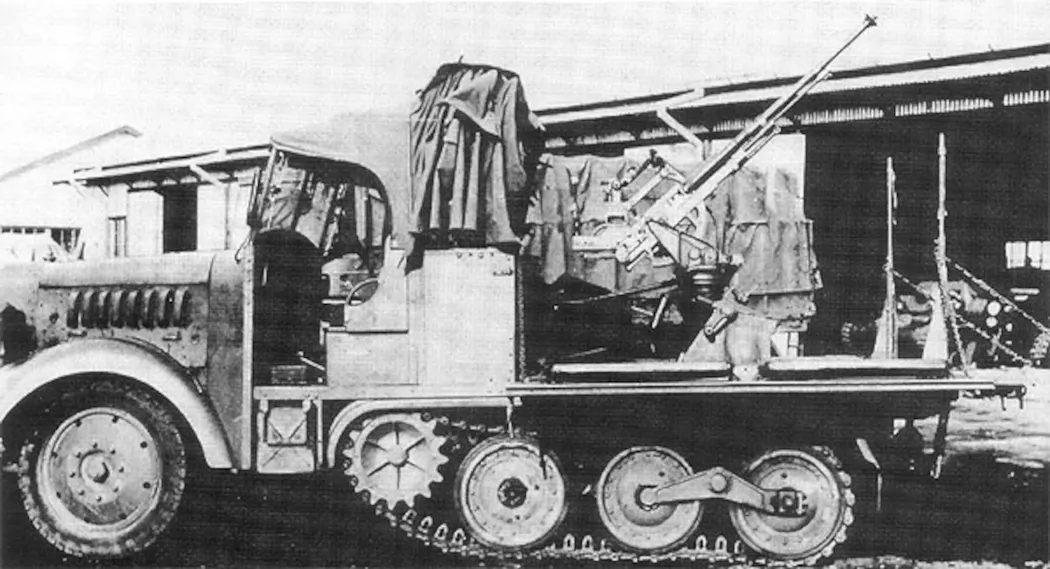 Type 98 20 mm AA Half-Track Vehicle