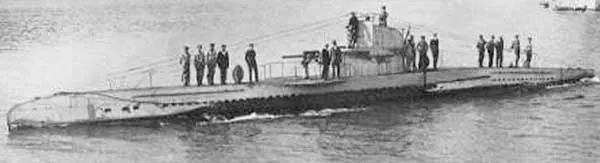 Type UB II submarine