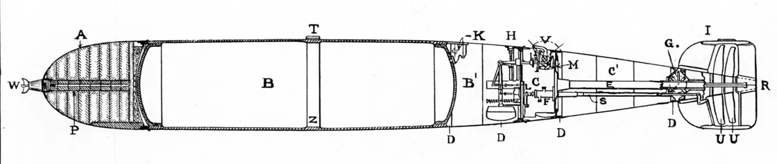 Whitehead Mark 1B torpedo