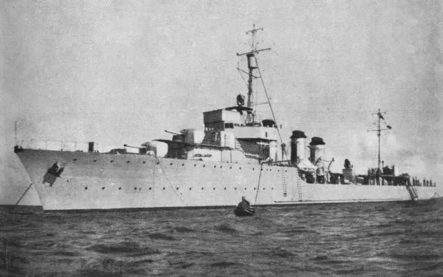 Wicher-class destroyer