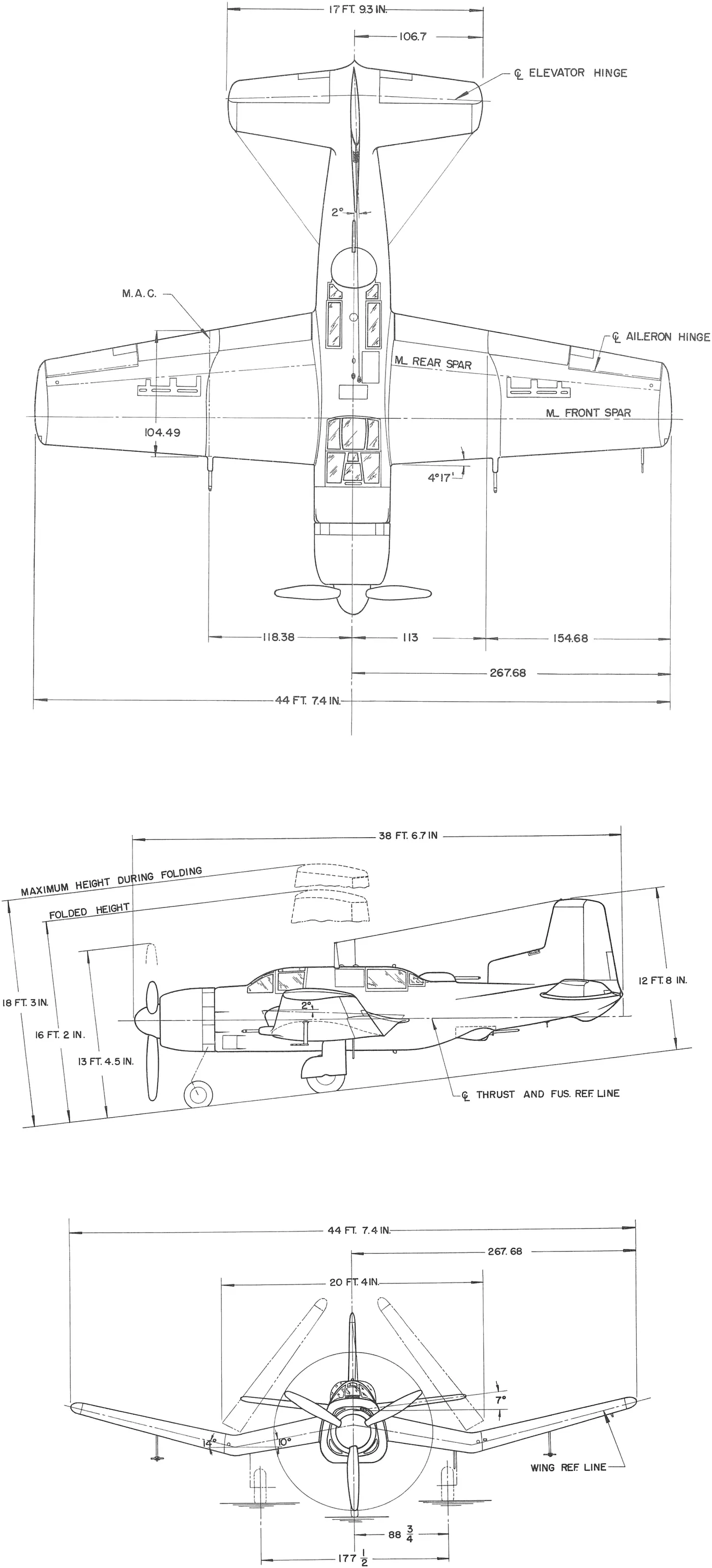 XSB2D-1 Destroyer bombardıman prototipi