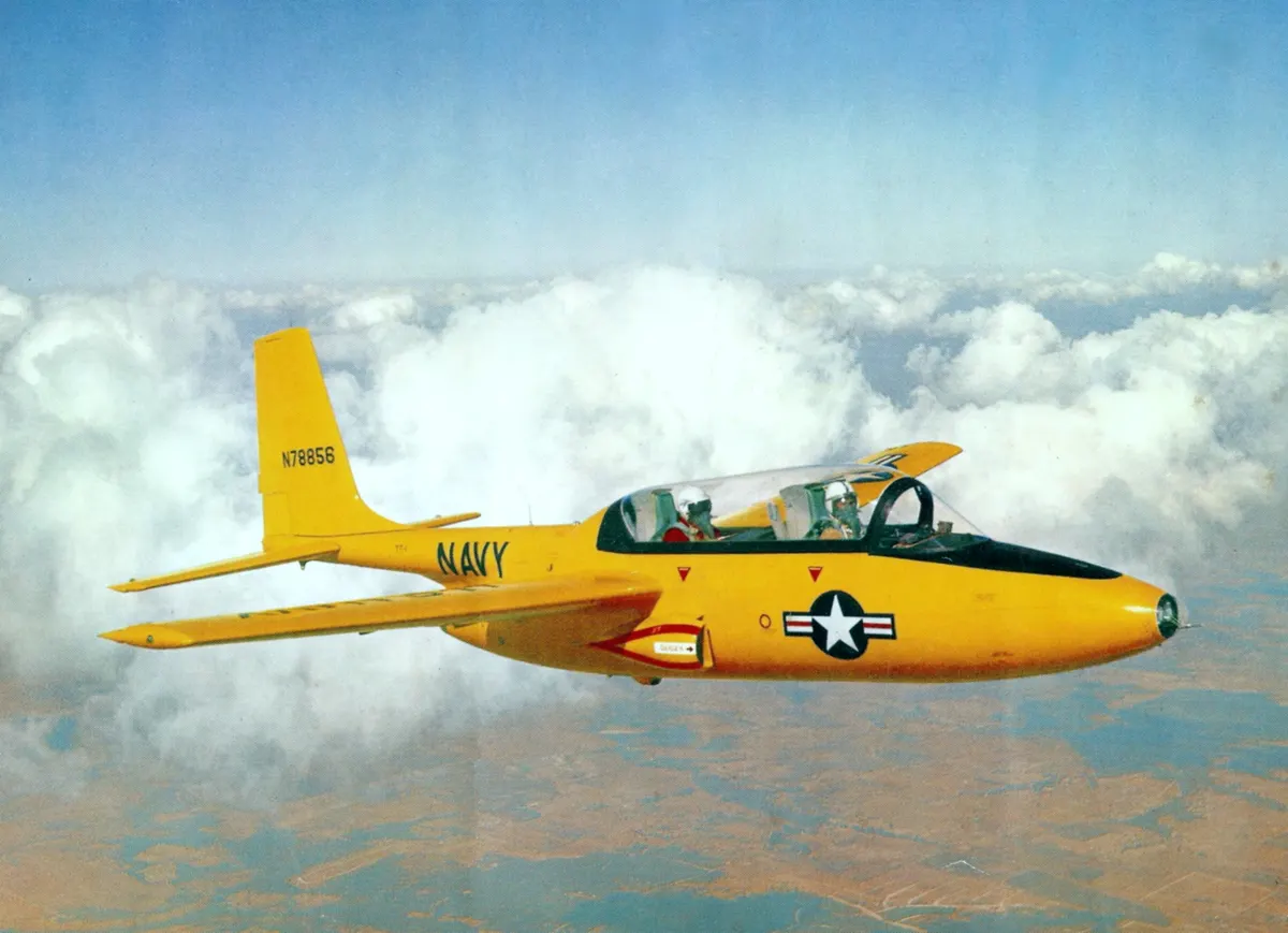 Temco TT-1 Pinto Navy jet trainer aircraft